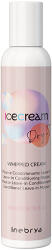Inebrya Öblítést nem igénylő habos kondicionáló Ice Cream Dry-T (Mousse Leave-In Conditioner) 200 ml