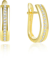 Beneto Divatos aranyozott fülbevaló AGUC2669-GOLD