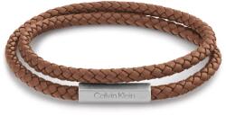 Calvin Klein Stílusos férfi bőr karkötő 35000210 - vivantis
