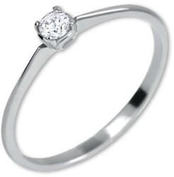 Soliter Brilio Silver Ezüst eljegyzési gyűrű 426 001 00540 04 53 mm