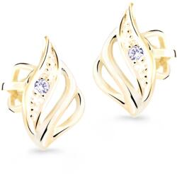 Cutie Diamonds Luxus arany gyémánt fülbevaló DZ8024-L-30-00-X-L1
