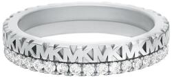 Michael Kors Elegáns ezüst gyűrű cirkónium kövekkel MKC1581AN040 57 mm