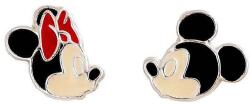 Disney Ezüst bedugós fülbevaló Mickey and Minnie Mouse ES00087SL. CS