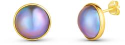 JwL Luxury Pearls Luxus aranyozott igazgyöngy fülbevaló Mabe JL0831 - vivantis
