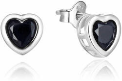 Beneto Romantikus ezüst fülbevaló Szív AGUP2429L