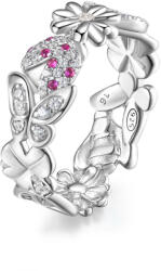 Rosato Gyönyörű ezüst gyűrű cirkónium kövekkel Gaia RZGA31 54 mm