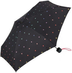 Esprit Női összecsukható esernyő Petito 58693 black rainbow - vivantis