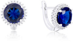 Beneto Ezüst csillogó fülbevaló AGU1203