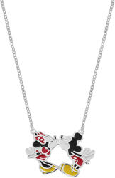 Disney Gyönyörű ezüst nyaklánc Mickey and Minnie Mouse NS00030SL-157. CS