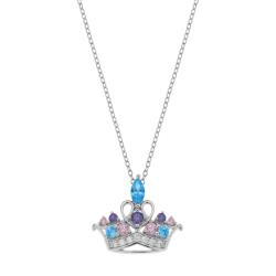 Disney Bájos ezüst nyaklánc Princess CS00016RZML-P. CS (lánc, medál)
