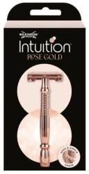 Wilkinson Sword Női fém borotva Intuition Double Edge Rose Gold (Razor) + 10 penge