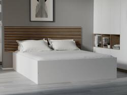 BELLA ágy 160x200 cm, fehér Ágyrács: Léces ágyrács, Matrac: Somnia 17 cm matrac