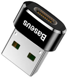 Baseus 3A USB-C-USB-A adapter - Black