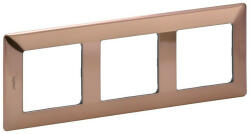 Legrand 754163 Valena Life 3-as keret, réz dekor (754163)