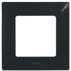 Legrand 397051 Niloé 1-es keret, onyx fekete (397051)