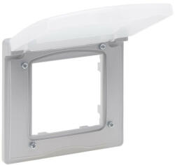 Legrand Niloé Step alumínium keret 1-es IP44, csapófedéllel (863396) (863396)