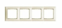 Legrand 774354 Valena 4-es keret, vízszintes, elefántcsont (774354)