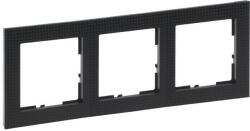 Legrand 721573 Suno 3-as keret, fekete mintás (721573)