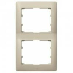 Legrand 771406 Galea Life 2-es keret függőleges, titánium (771406)