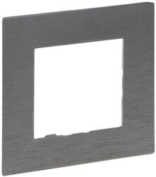 Legrand Niloé Step 1-es keret, csiszolt szürke - 863991 (863991)