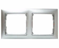 Legrand 770152 Valena 2-es keret, tetszőleges alumínium (770152)