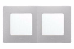 Legrand Niloé 2-es keret, alumínium, LEG397042 (397042)