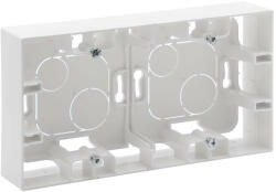 Legrand 863198 Niloé Step kettős kiemelődoboz, fehér (863198)