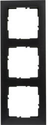 Legrand 721523 Suno 3-as keret, fekete (721523)