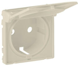 Legrand 754841 Valena Life 2P+F csatlakozóaljzat burkolat csapófedéllel, elefántcsont (754841) - lumenet