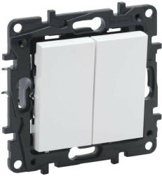 Legrand 863105 Niloé Step csillárkapcsoló, 10AX, fehér (863105)
