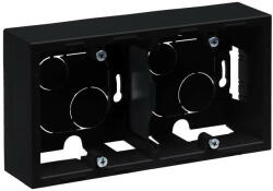 Legrand Suno 2-es kiemelődoboz, fekete - 721495 (721495)