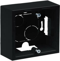 Legrand 721494 Suno 1-es kiemelődoboz, fekete (721494)