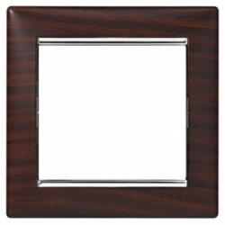 Legrand 770371 Valena wenge dekor / ezüst, 1-es keret (770371)