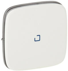 Legrand 755085 Valena Allure egypólusú kapcsoló burkolat jelzőfénnyel. , fehér (755085)