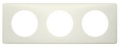 Legrand Céliane 3-as keret, kréta fehér - 66703 (066703)