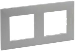 Legrand 863392 Niloé Step 2-es keret, alumínium (863392)