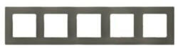 Legrand Niloé 5-ös keret, füstszürke - 665035 (665035)