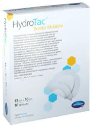 hartmann HydroTac® Border Multisite géllel impregnált habkötszer (13x16 cm ovális; 10 db)