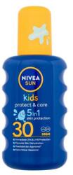Nivea Sun Kids Protect & Care Sun Spray 5 in 1 SPF30 pentru corp 200 ml pentru copii
