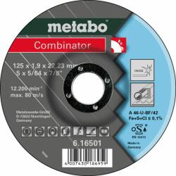 Metabo Combinator Csiszolókorong Inox 125x1, 9x22, 23mm TF 42 616501000 (616501000)