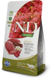 N&D N&D Grain Free Cat Quinoa Urinary cu Rata, 1.5 kg