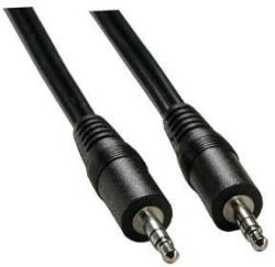  Cablu audio Jack (3, 5 mm) tată - Jack (3, 5 mm) tată, 5 m, negru