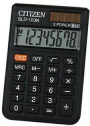 Citizen Calculator Citizen SLD100NR, negru, de buzunar, opt cifre