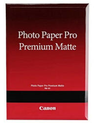 Canon Hârtie foto Canon PM-101 Premium Matte, PM-101, hârtie foto, mată, 8657B017, albă, A2, 16, 54x23, 39", 210 g/m2, 20 buc, nespecific