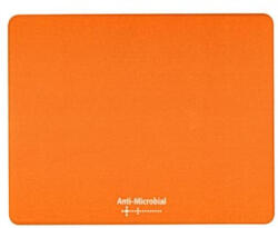 Logo Egérpad, polipropilén, narancssárga, 24x19cm, 0, 4mm, logo, antimikrobiális