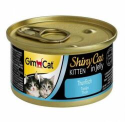 GimCat Shiny Cat Kitten Tuna 70 g Conserva pentru pisoi, cu ton in aspic