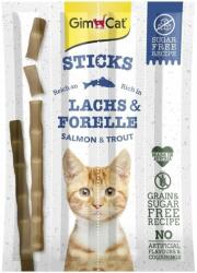 GimCat Sticks Salmon&Trout 10 buc. Batoane pentru pisica, cu somon si pastrav
