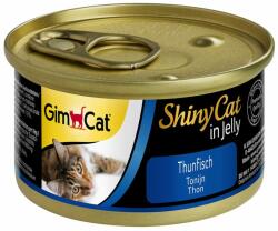 GimCat Shiny Cat Tuna in Jelly 6x70g mancare umeda cu ton in aspic pentru pisica