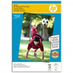 HP Hârtie foto lucioasă HP Advanced, Q8697A, hârtie foto, lucioasă, tip avansat alb, A3, 250 g/m2, 20 buc, jet de cerneală