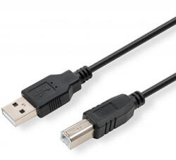 Logo USB-kábel (2.0), USB A hím - USB B hím, 1, 8 m, KIÁRUSÍTÁS
